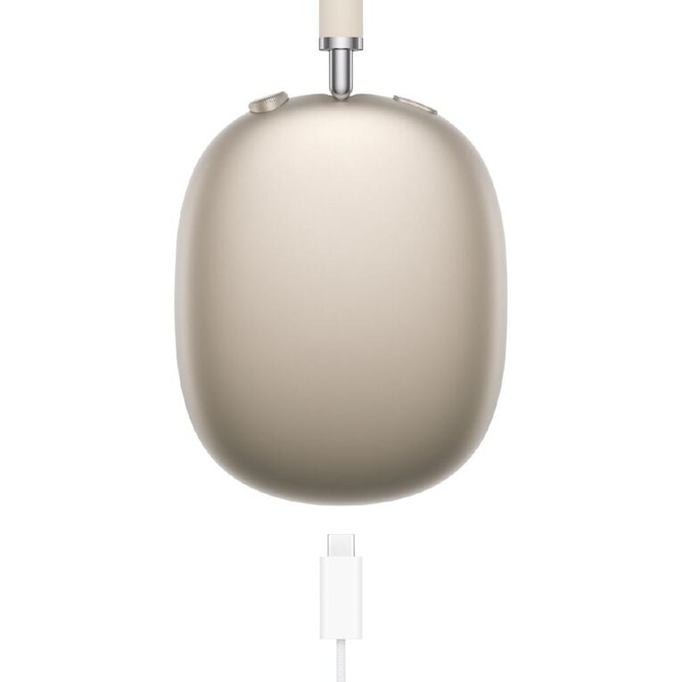 Apple AirPods Max Starlight USB-C Wireless Headphones with Active Noise Cancellation