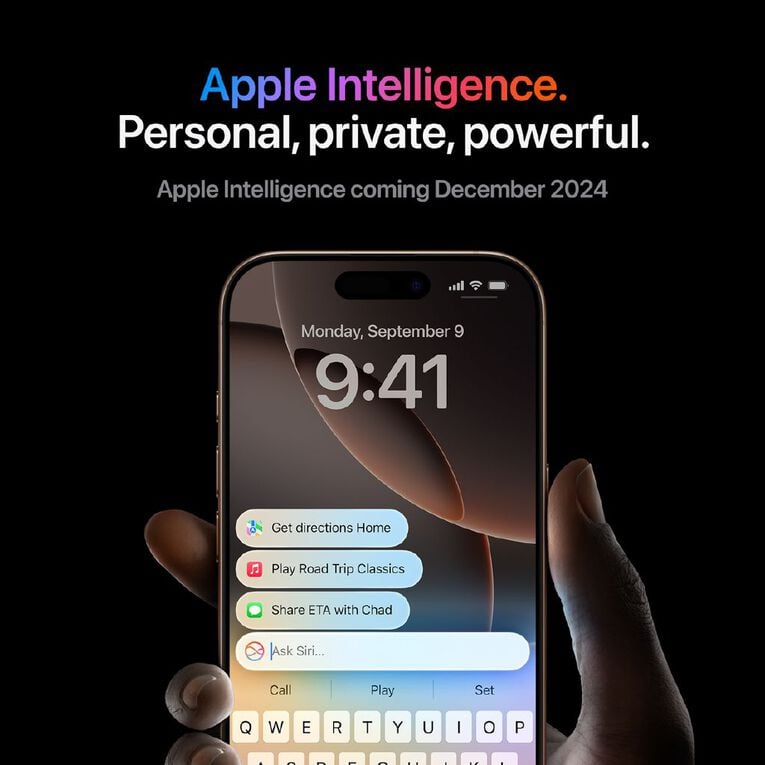 Apple iPhone 16 Pro 128GB Natural Titanium - A18 Pro, 48MP Camera, iOS 18