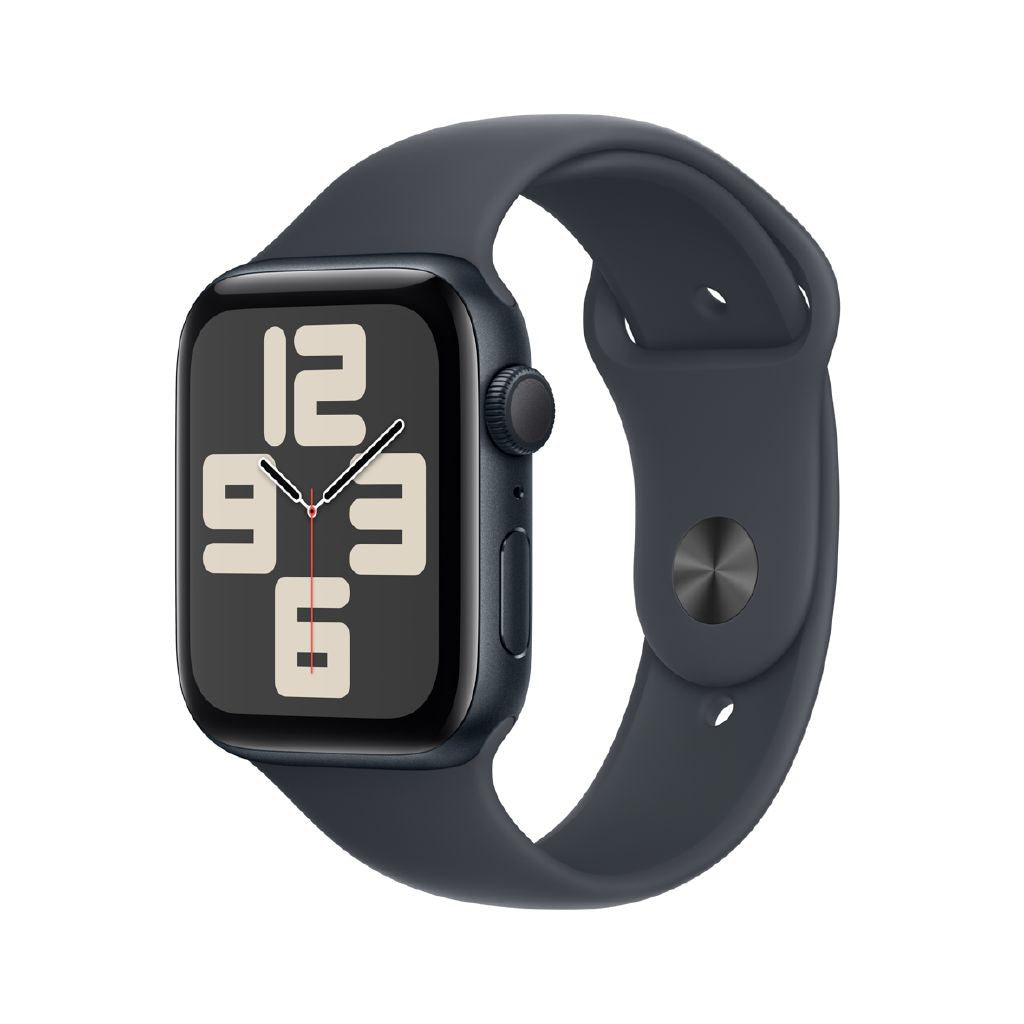 Apple Watch SE GPS 44mm Midnight Aluminium Case Sport Band M/L