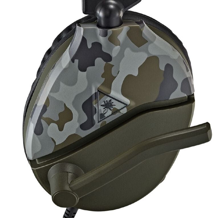 Turtle Beach Recon 70 Multiplatform Gaming Headset Green Camo with Flip-Mic