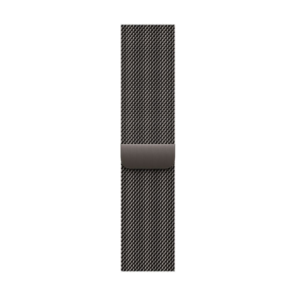 Apple Watch 46mm Slate Milanese Loop Band - Magnetic Stainless Steel Mesh