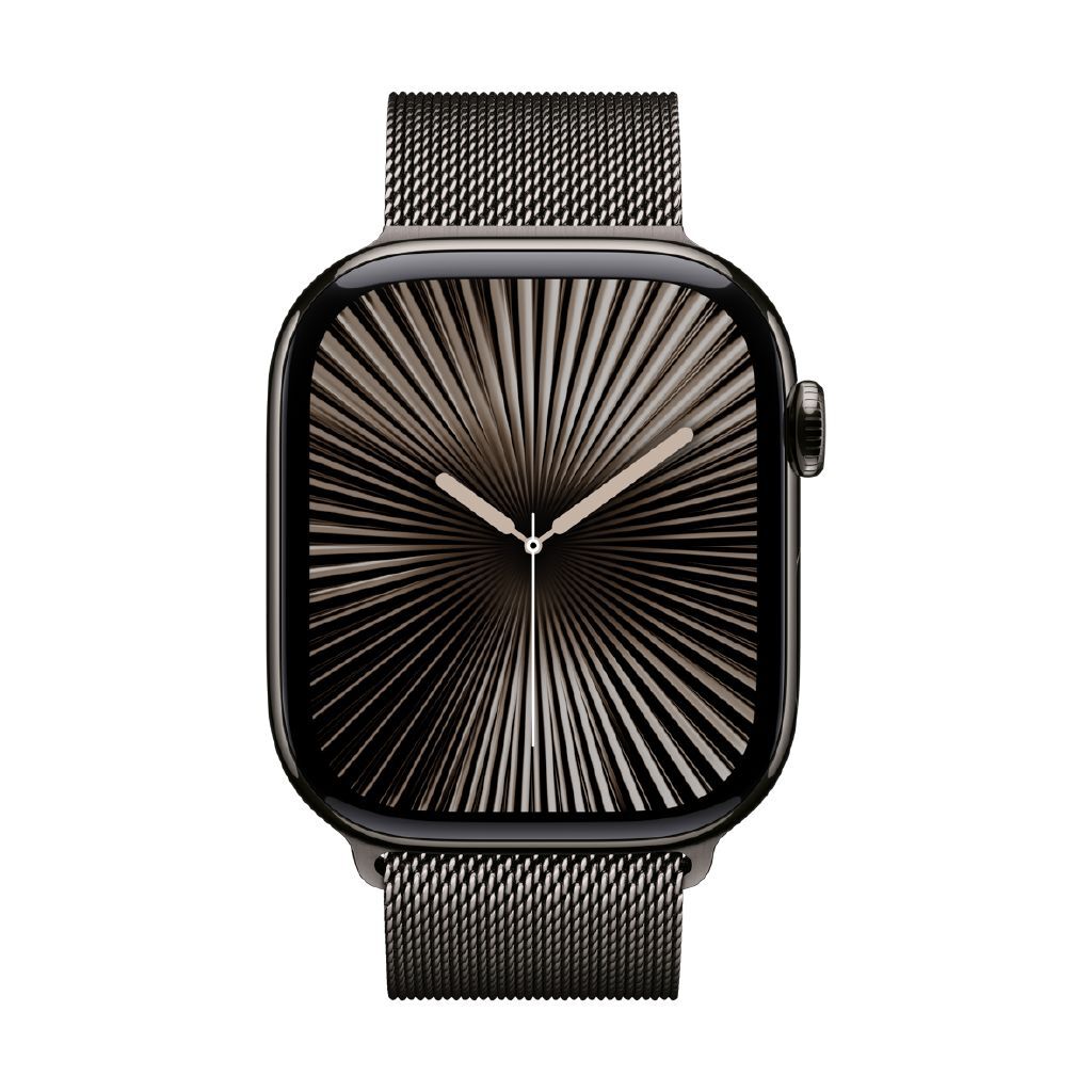 Apple Watch 46mm Slate Milanese Loop Band - Magnetic Stainless Steel Mesh