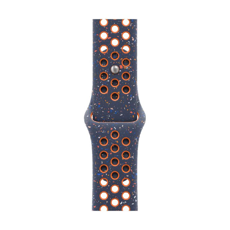 Apple Watch 46mm Blue Flame Nike Sport Band - Breathable, Durable, Unique