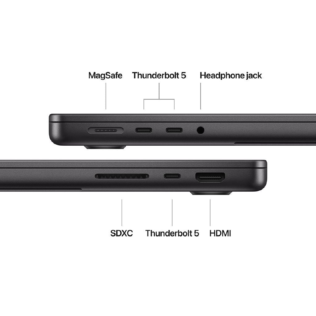 Apple MacBook Pro 14-inch M4, 24GB RAM, 1TB SSD, Space Black