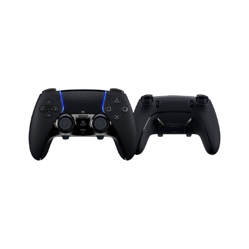 High-Performance PS5 DualSense Edge Wireless Controller - Midnight Black for Ultimate Gaming