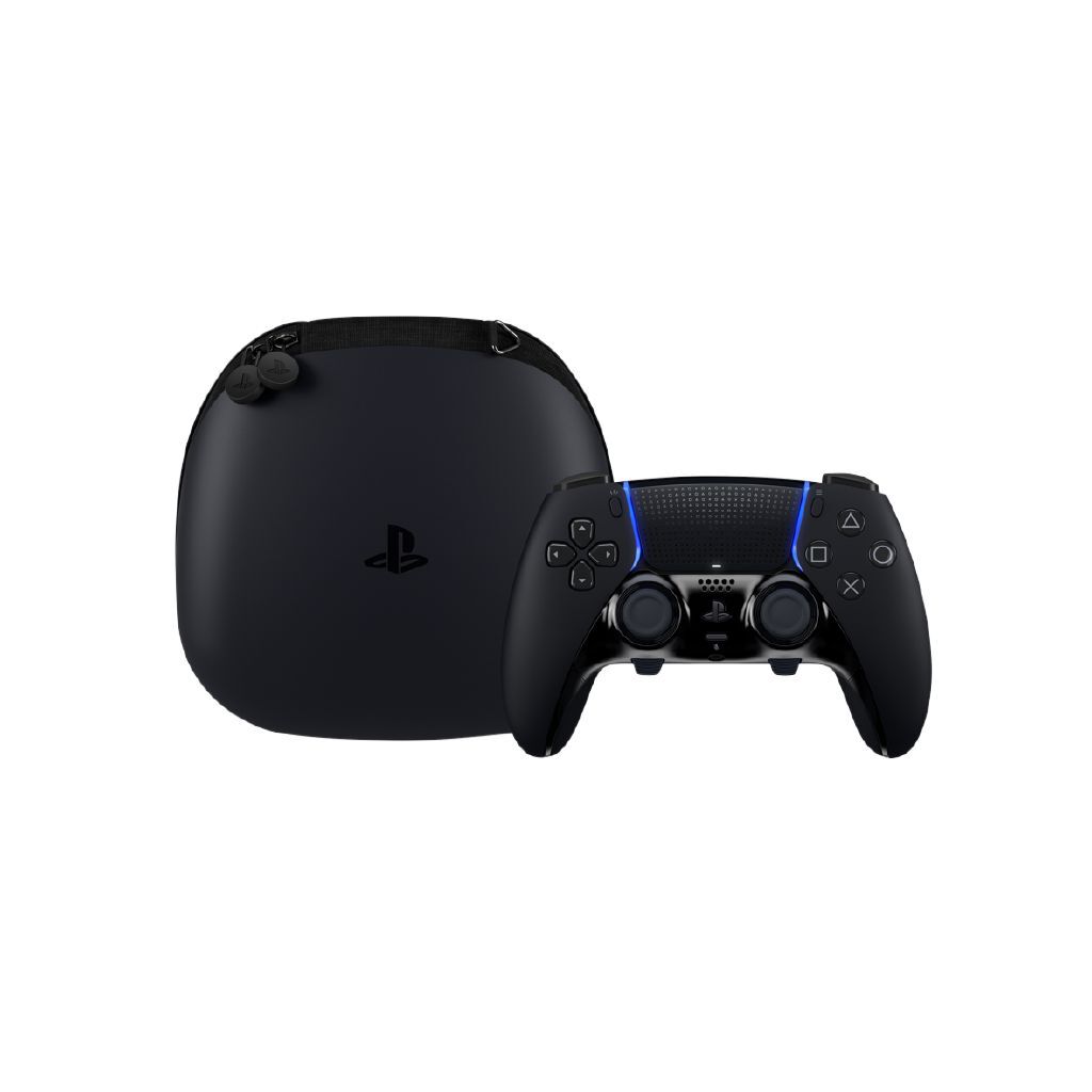 High-Performance PS5 DualSense Edge Wireless Controller - Midnight Black for Ultimate Gaming