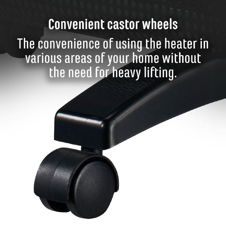 Sheffield 1500W Micathermic Heater: Silent, Portable, Ultra-Efficient Radiant & Convection Heat