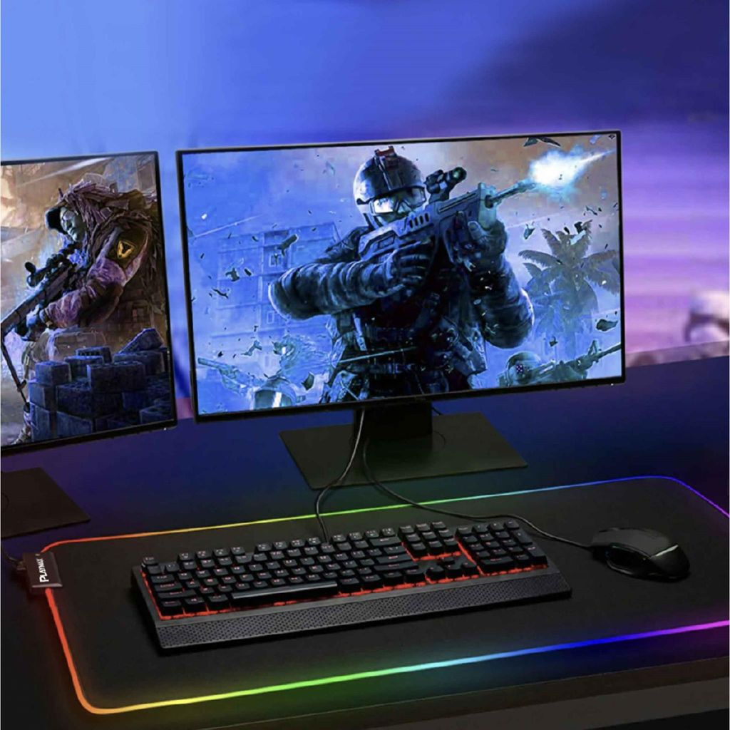 Playmax Surface X2-RGB Gaming Mouse Mat with Dynamic LED Lighting