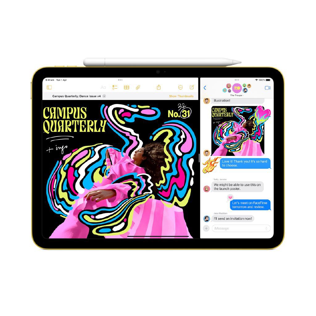 Apple iPad 11-inch WiFi Tablet: A16 Bionic Chip, 128GB Storage, Silver