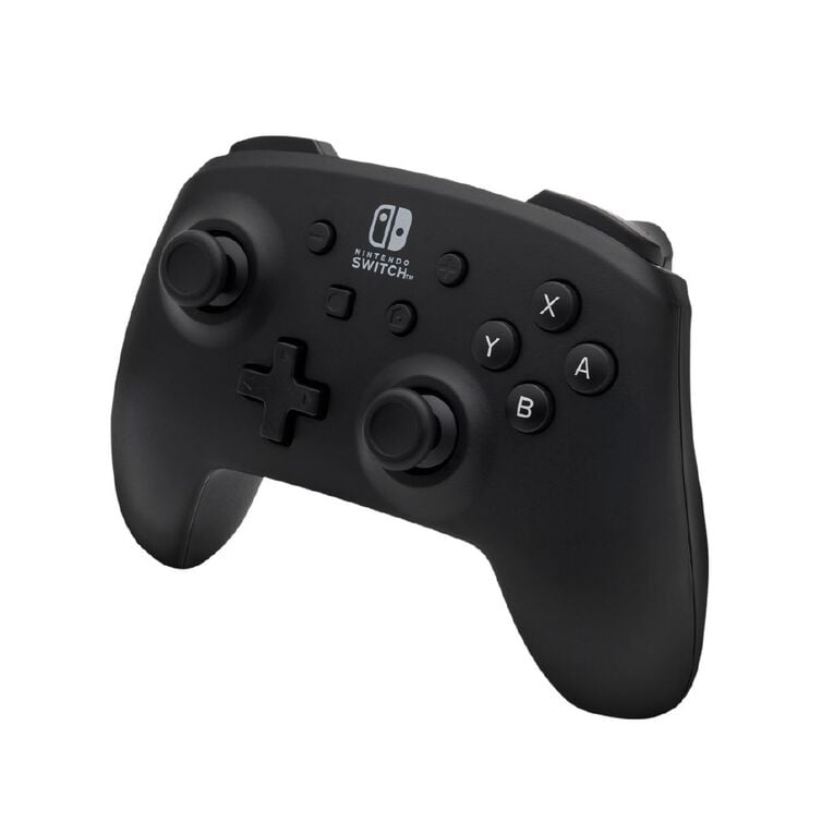 PowerA Wireless Controller for Nintendo Switch - Jet Black - Ergonomic Motion Control