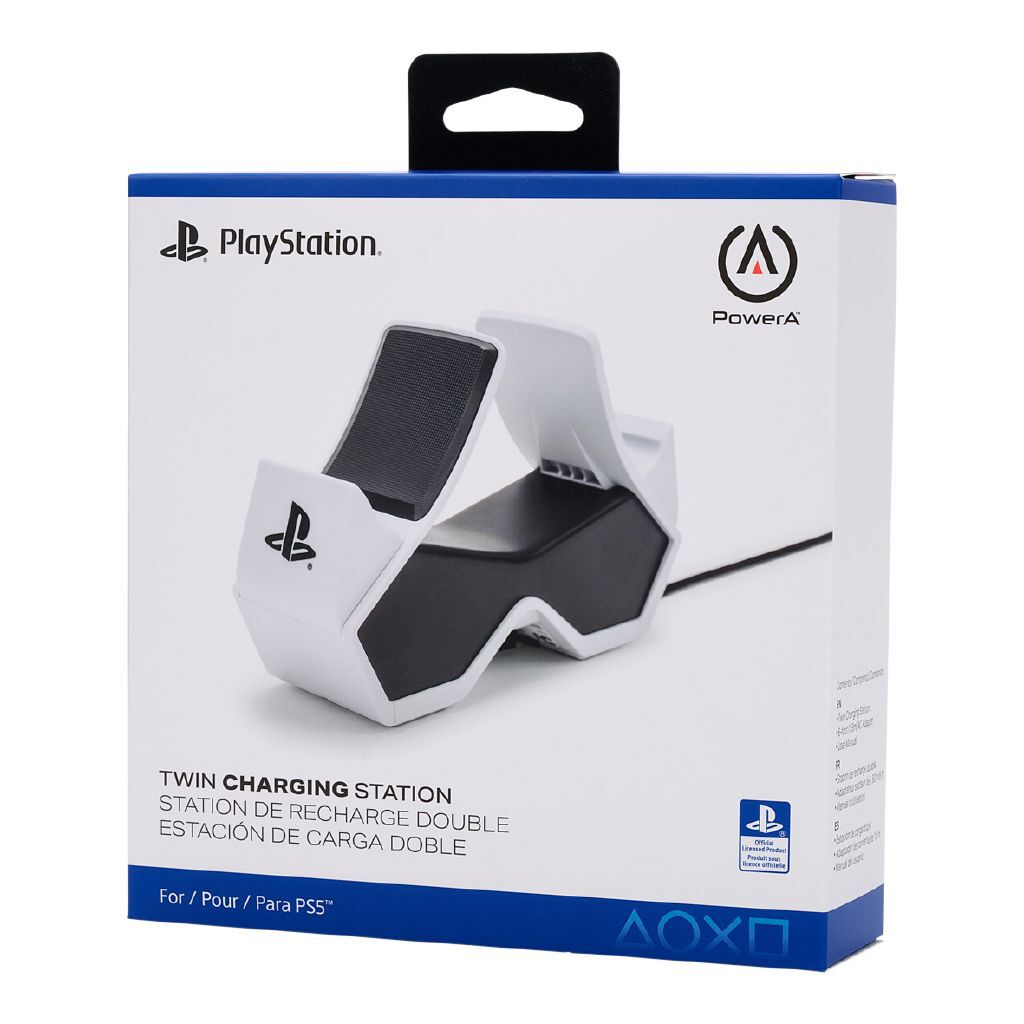 PowerA PS5 DualSense Edge Twin Controller Charging Station Dock