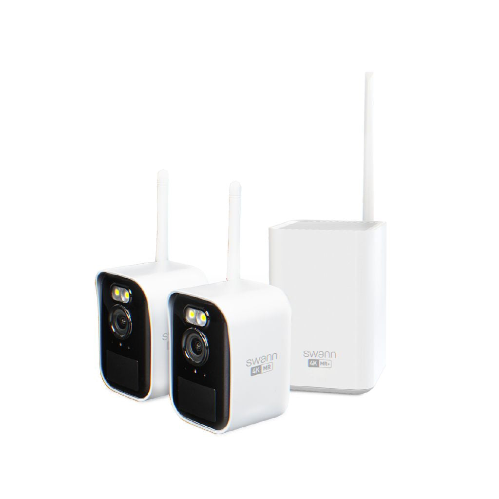 Swann MaxRanger4K Mini Wireless 4K Security System 2-Camera Kit