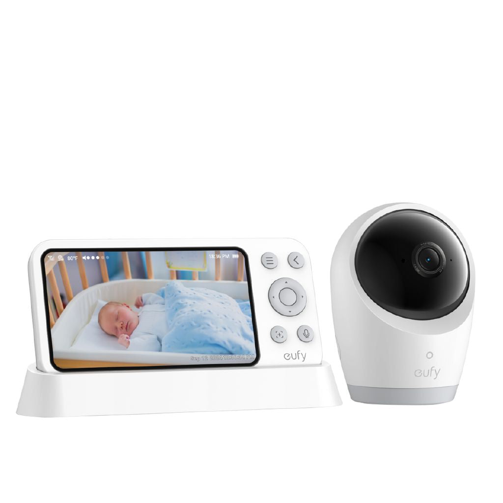 Eufy E21 Wireless Baby Monitor: 4K Pan Tilt Zoom, Night Vision & Smart Alerts