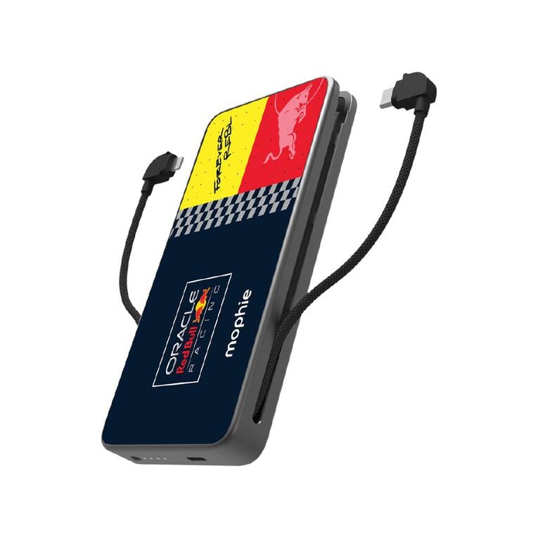 Mophie Powerstation Plus 10K Portable Charger with Integrated Cables