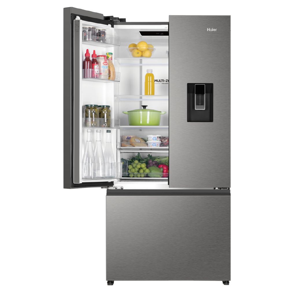 Haier 509L 500 Series French Door Refrigerator with Non-Plumbed Water Dispenser