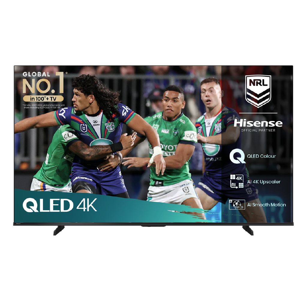 Hisense 55-inch 4K QLED Smart TV with Dolby Vision Atmos Gaming