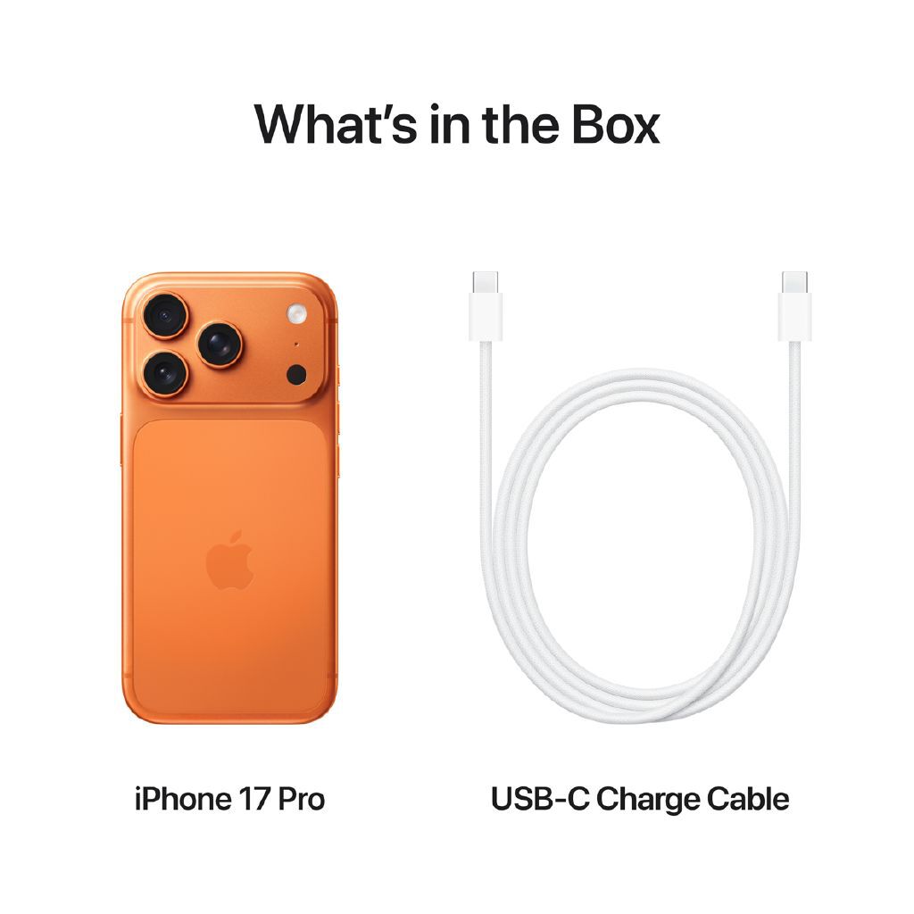 Apple iPhone 17 Pro 256GB Cosmic Orange: A19 Pro Chip, Super Retina XDR