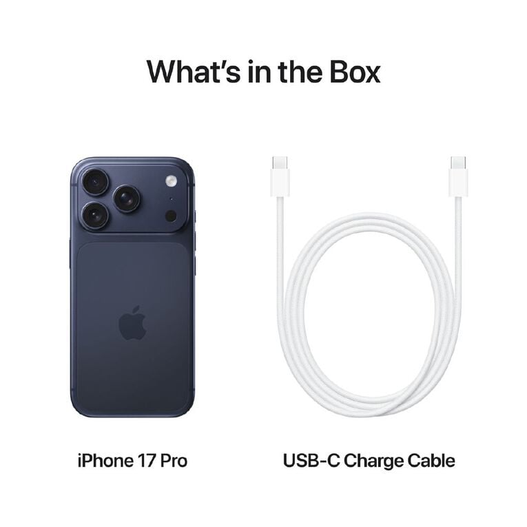 Apple iPhone 17 Pro 256GB Deep Blue | Ultimate Performance, Pro Camera, A19 Bionic