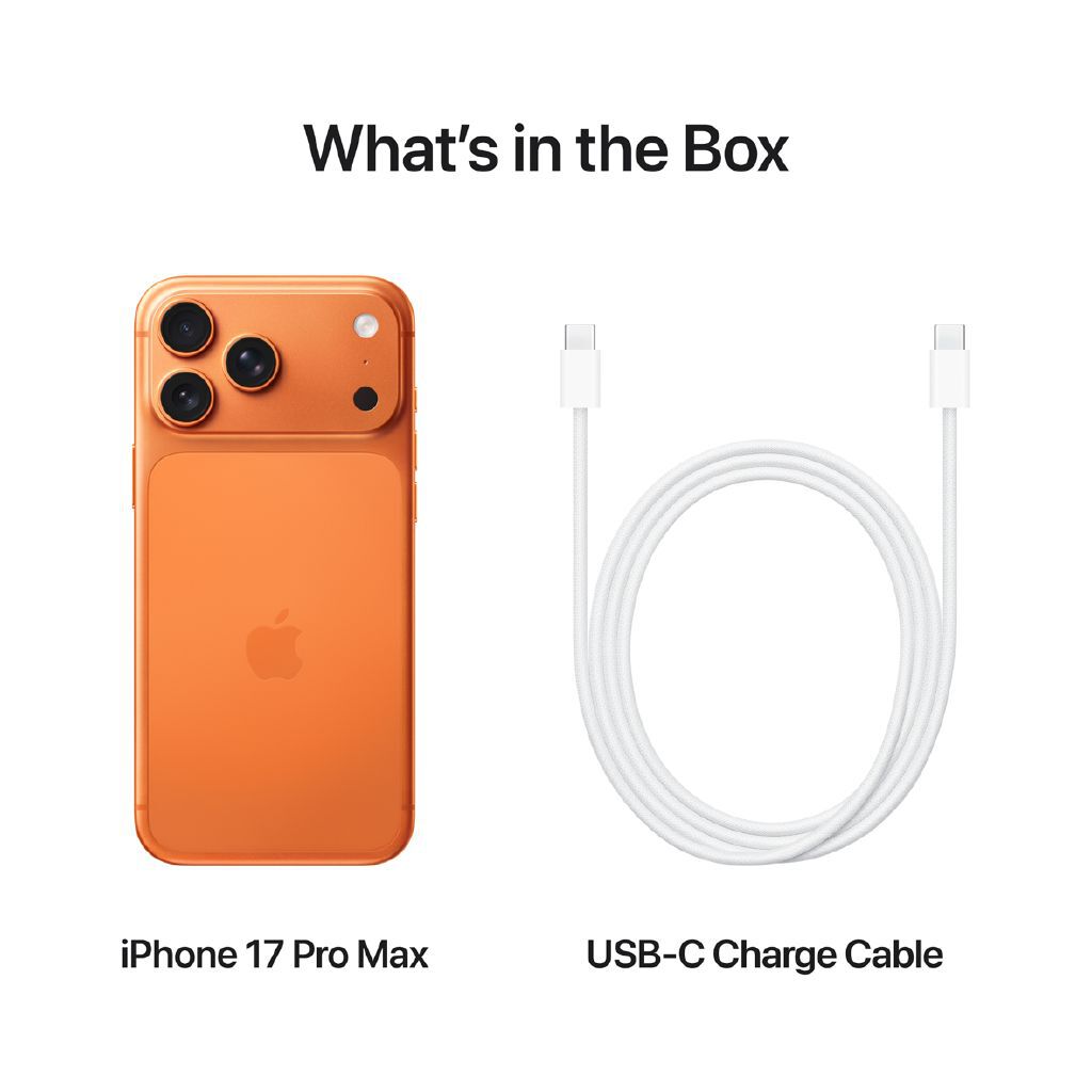 Apple iPhone 17 Pro Max 256GB Cosmic Orange: A19 Pro, 48MP Camera, 6.9-inch XDR
