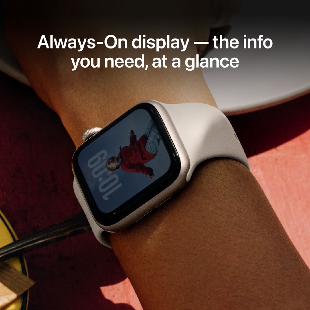 Apple Watch SE 3 Cellular 40mm Starlight Aluminum Case Sport Band M/L