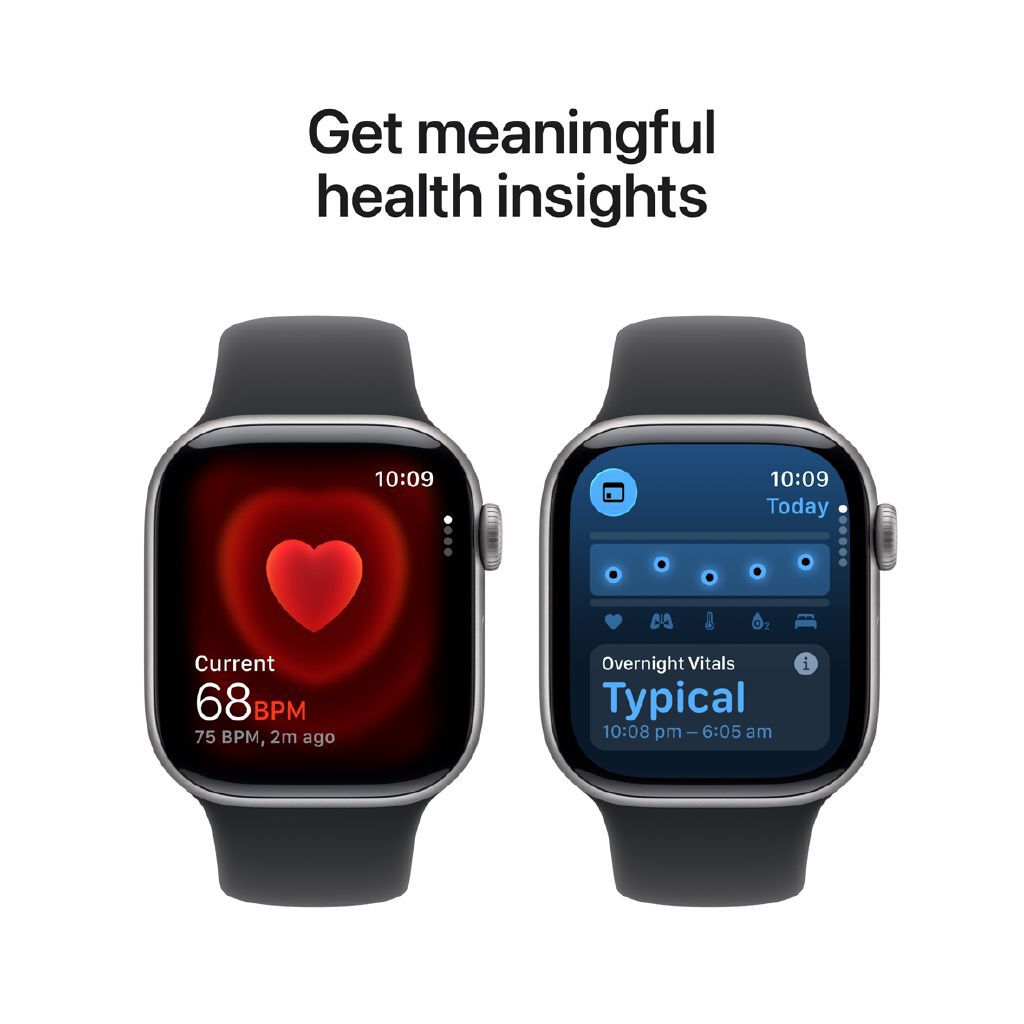Apple Watch Series 11 Cellular 42mm Space Grey Aluminum Black Sport Band