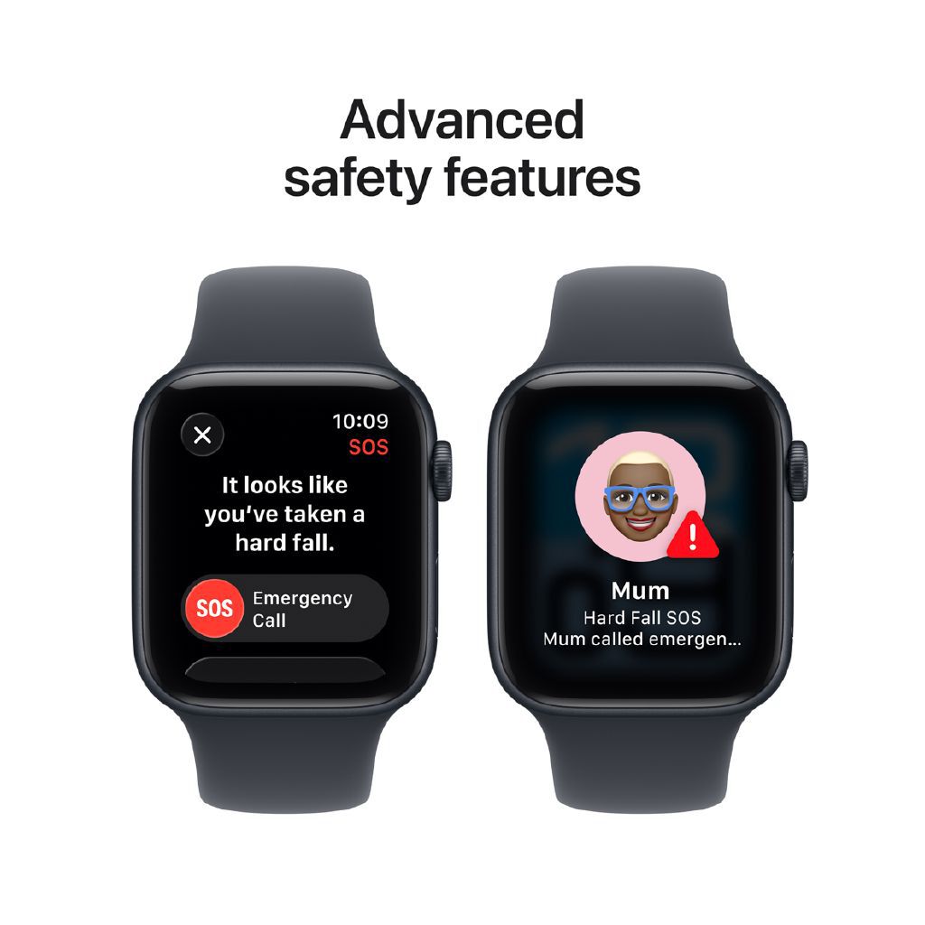 Apple Watch SE 3 Cellular 44mm Midnight Aluminum Sport Band