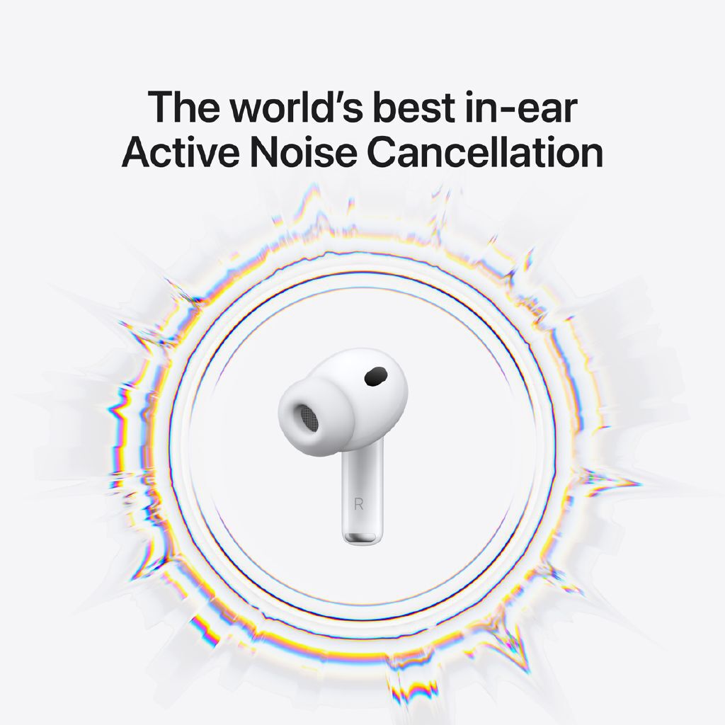 Apple AirPods Pro 3rd Gen Wireless Earbuds with Active Noise Cancellation
