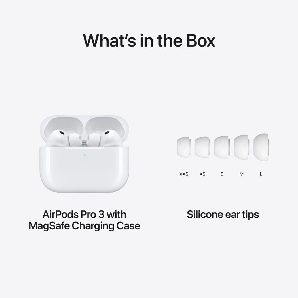 Apple AirPods Pro 3rd Gen Wireless Earbuds with Active Noise Cancellation