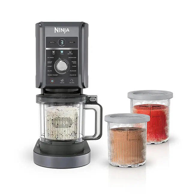 Ninja CREAMi Deluxe 11-in-1 Frozen Treat Maker: Craft Ice Cream, Gelato, Sorbet, & More!
