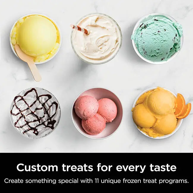 Ninja CREAMi Deluxe 11-in-1 Frozen Treat Maker: Craft Ice Cream, Gelato, Sorbet, & More!