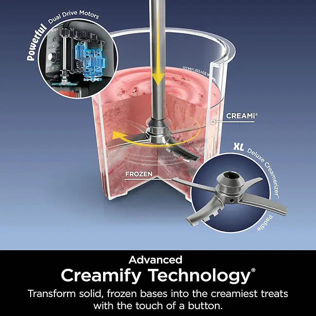 Ninja CREAMi Deluxe 11-in-1 Frozen Treat Maker: Craft Ice Cream, Gelato, Sorbet, & More!