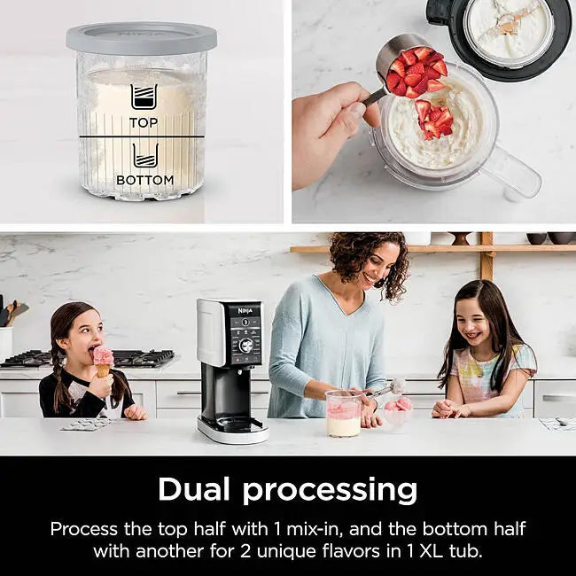Ninja CREAMi Deluxe 11-in-1 Frozen Treat Maker: Craft Ice Cream, Gelato, Sorbet, & More!