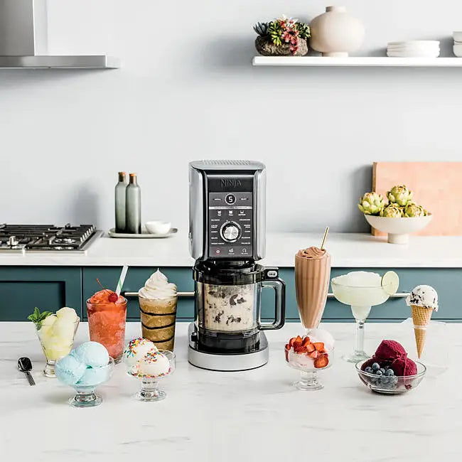 Ninja CREAMi Deluxe 11-in-1 Frozen Treat Maker: Craft Ice Cream, Gelato, Sorbet, & More!