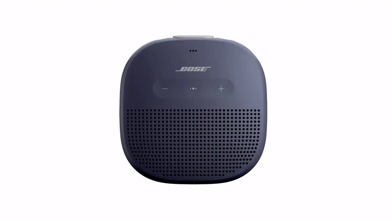 Tiny Bose SoundLink Micro Bluetooth Speaker: Rugged, Waterproof, Portable Black Sound